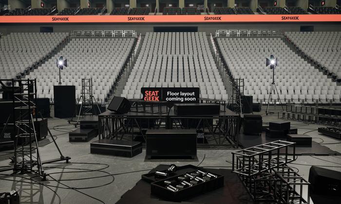 Dickies Arena - Section 123 Seat View