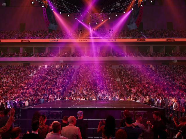 Dickies Arena - Section 123 Seat View