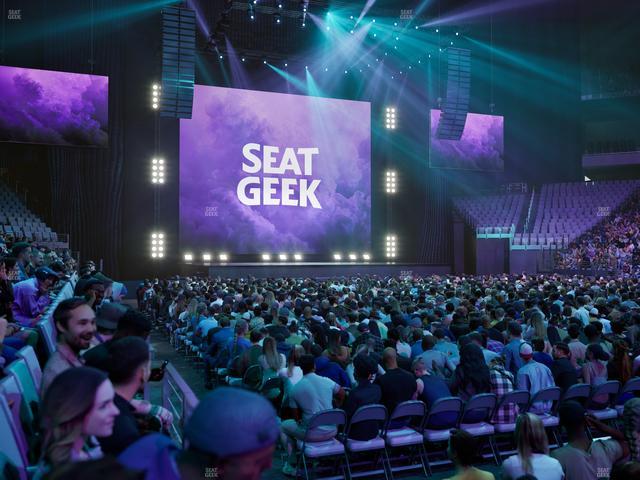 Dickies Arena - Section 123 Seat View