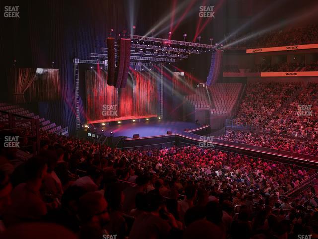 Dickies Arena - Section 123 Seat View