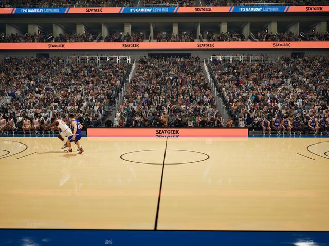 Dickies Arena - Section 123 Seat View Dickies Arena - Section 123 Seat View