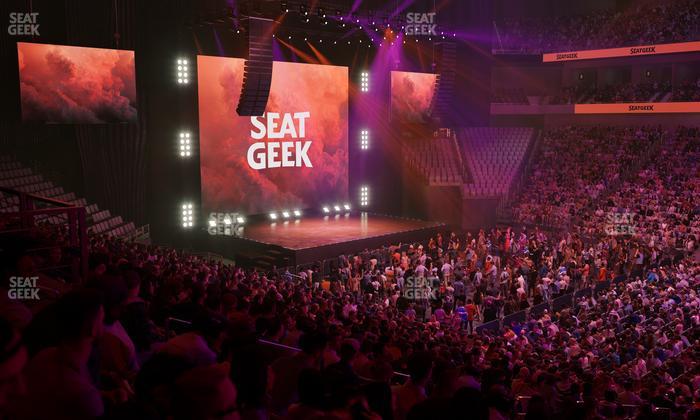 Dickies Arena - Section 123 Seat View