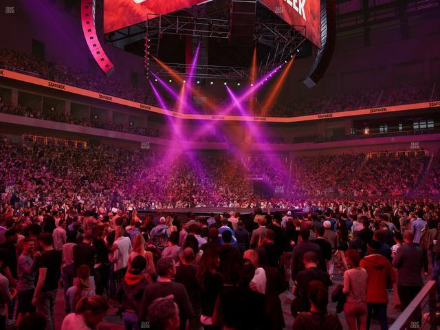Dickies Arena - Section 125 Seat View