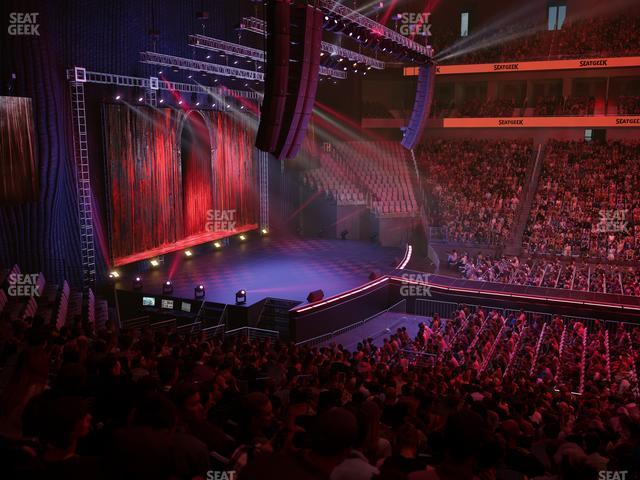 Dickies Arena - Section 125 Seat View