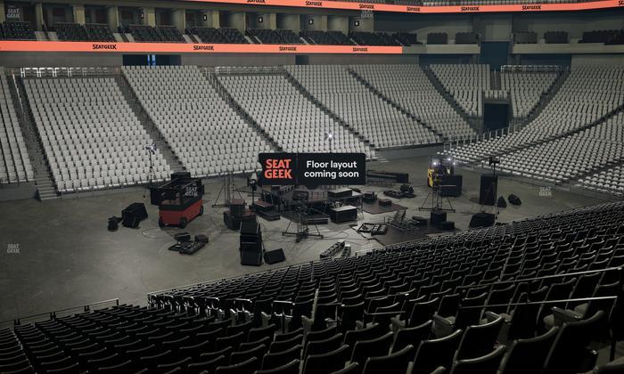 Dickies Arena - Section 125 Seat View