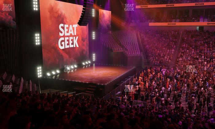 Dickies Arena - Section 125 Seat View