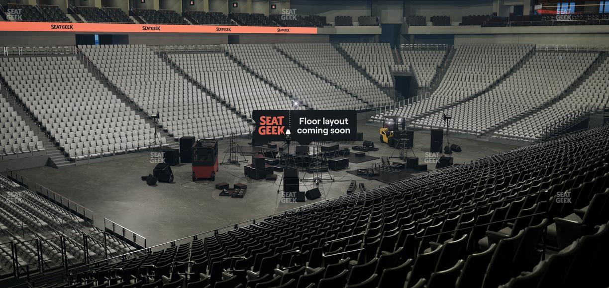 Dickies Arena - Section 126 Seat View