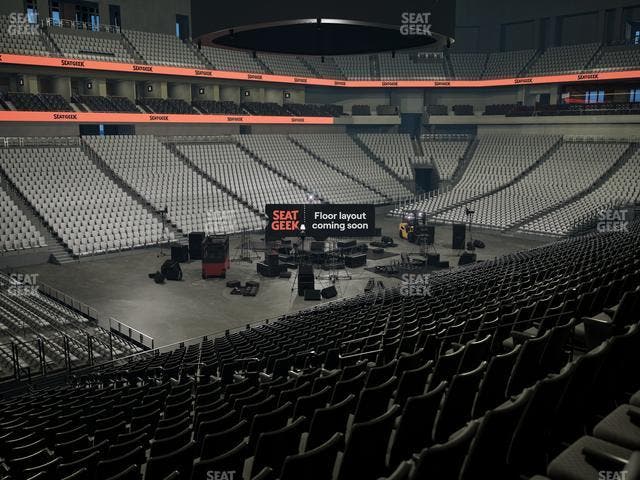 Dickies Arena - Section 126 Seat View Dickies Arena - Section 126 Seat View