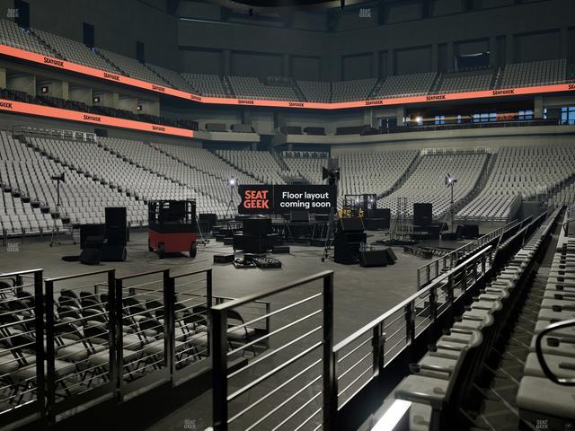 Dickies Arena - Section 126 Seat View