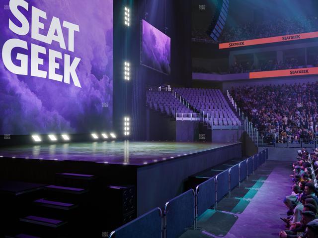 Dickies Arena - Section 126 Seat View