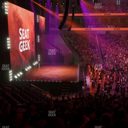 Dickies Arena - Section 126 Seat View