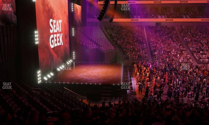 Dickies Arena - Section 126 Seat View