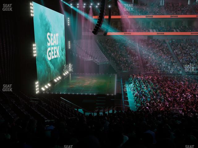 Dickies Arena - Section 126 Seat View