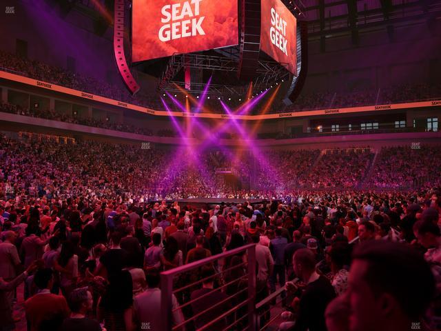 Dickies Arena - Section 126 Seat View