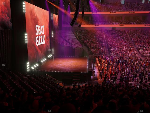 Dickies Arena - Section 126 Seat View