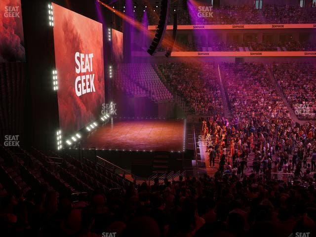 Dickies Arena - Section 126 Seat View