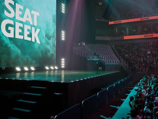 Dickies Arena - Section 126 Seat View