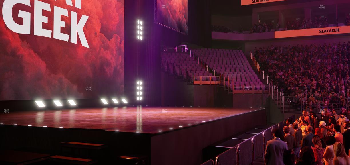 Dickies Arena - Section 126 Seat View