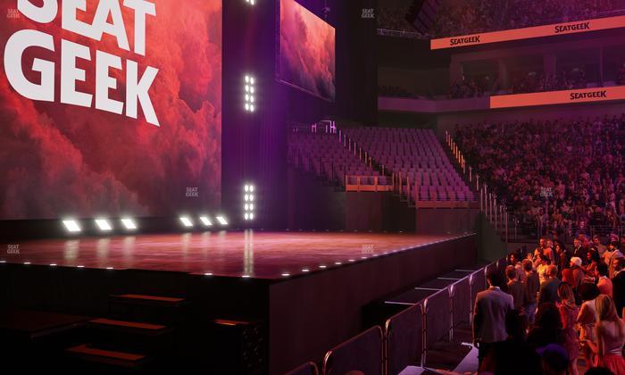Dickies Arena - Section 126 Seat View