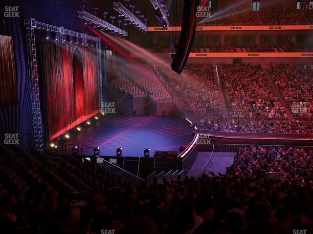 Dickies Arena - Section 126 Seat View