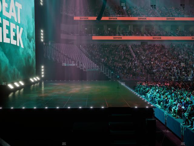 Dickies Arena - Section 127 Seat View