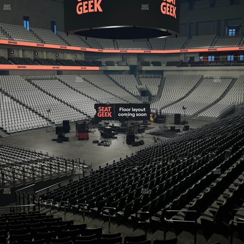 Dickies Arena - Section 127 Seat View