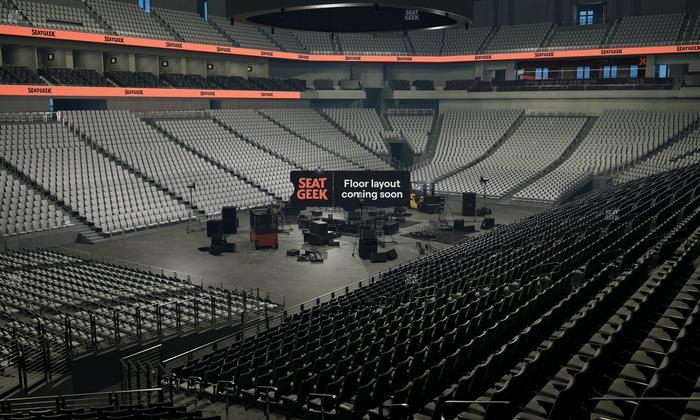 Dickies Arena - Section 127 Seat View