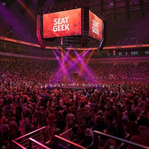 Dickies Arena - Section 127 Seat View