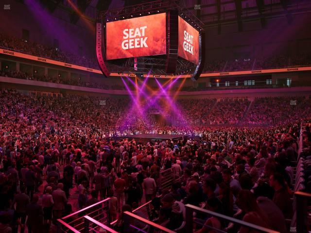 Dickies Arena - Section 127 Seat View