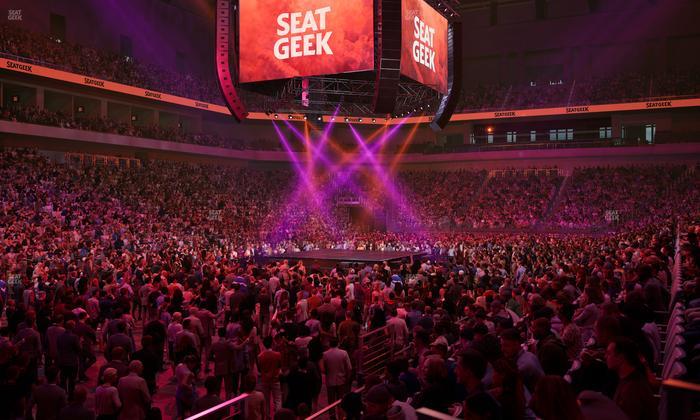 Dickies Arena - Section 127 Seat View