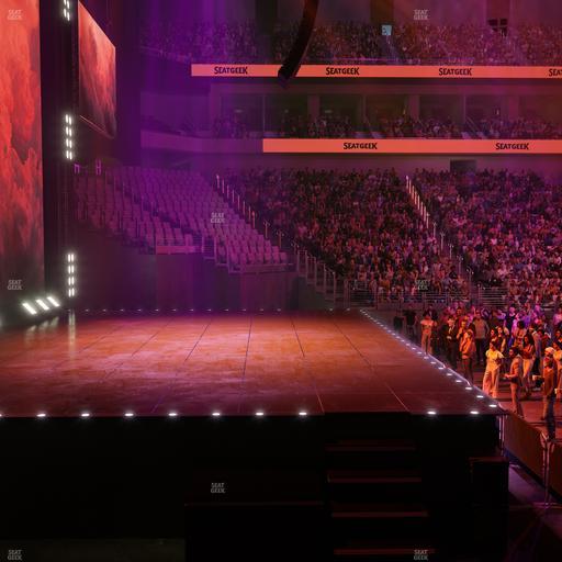 Dickies Arena - Section 127 Seat View