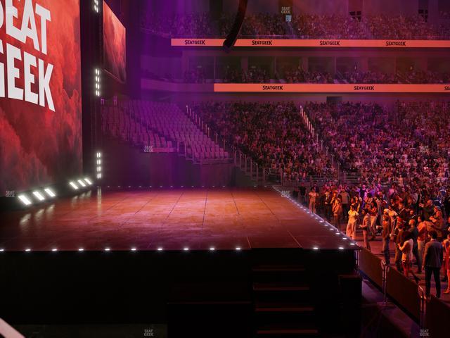 Dickies Arena - Section 127 Seat View
