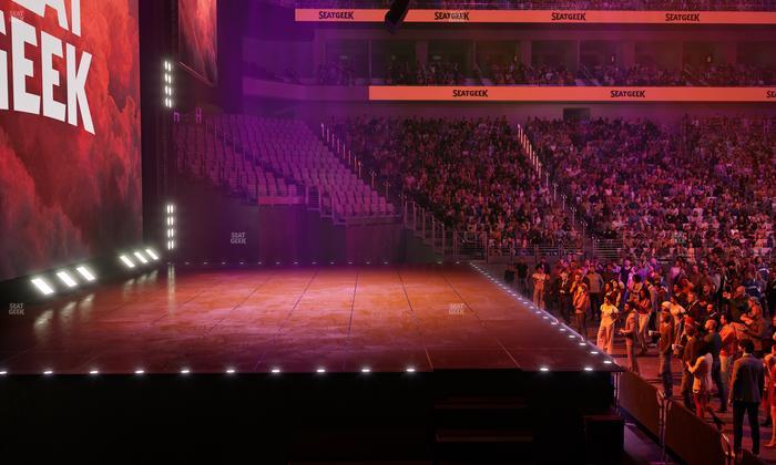 Dickies Arena - Section 127 Seat View