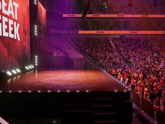 Dickies Arena - Section 127 Seat View