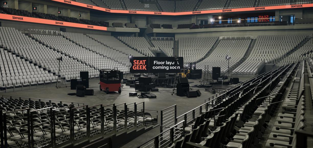 Dickies Arena - Section 127 Seat View