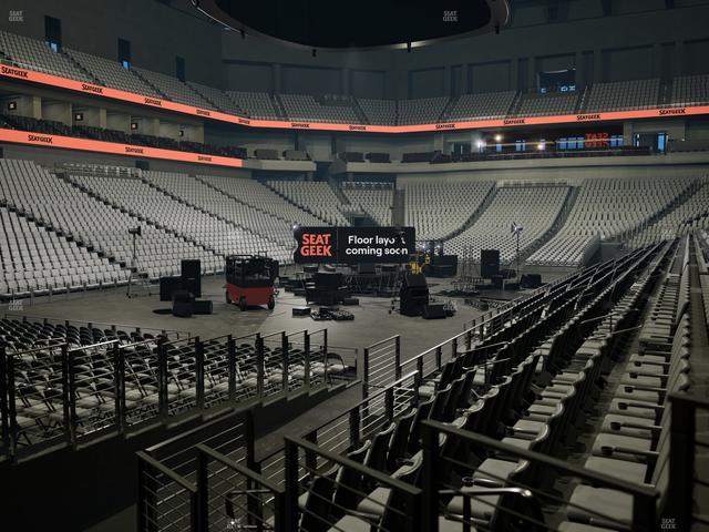Dickies Arena - Section 127 Seat View