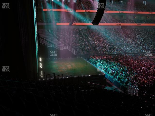 Dickies Arena - Section 127 Seat View