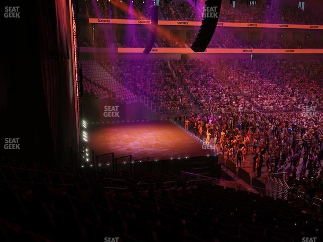 Dickies Arena - Section 127 Seat View Dickies Arena - Section 127 Seat View