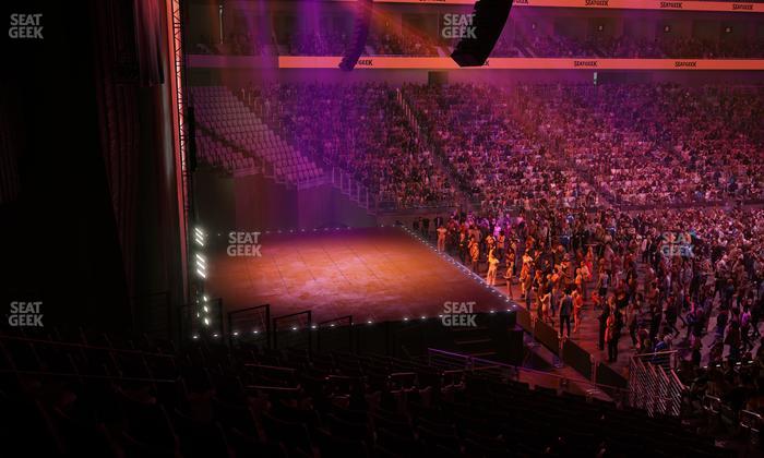 Dickies Arena - Section 127 Seat View