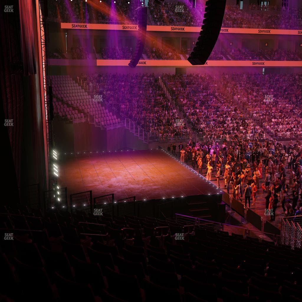 Dickies Arena - Section 127 Seat View