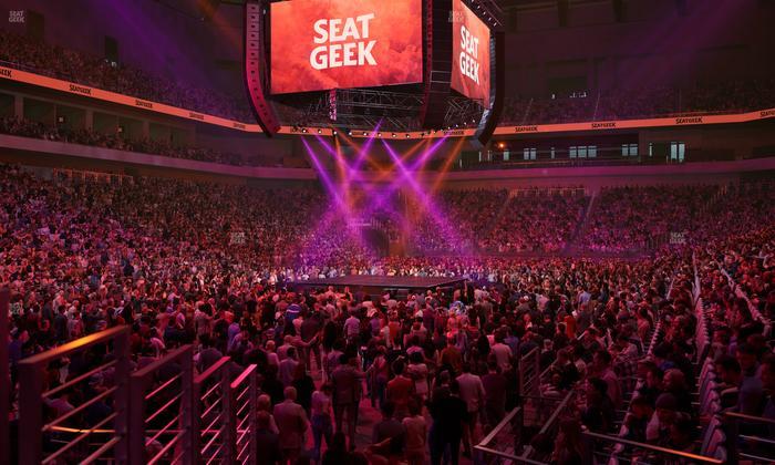 Dickies Arena - Section 129 Seat View