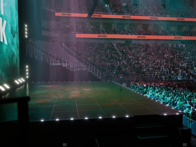 Dickies Arena - Section 129 Seat View