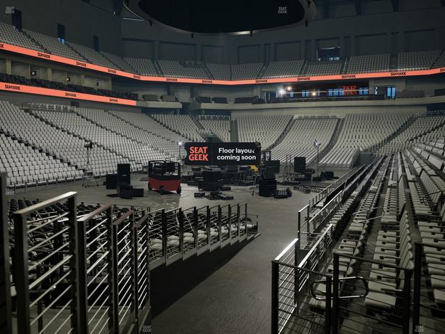 Dickies Arena - Section 129 Seat View