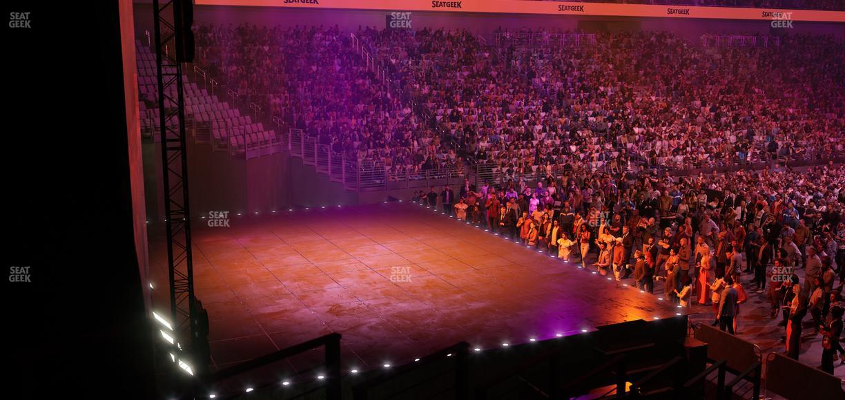 Dickies Arena - Section 129 Seat View