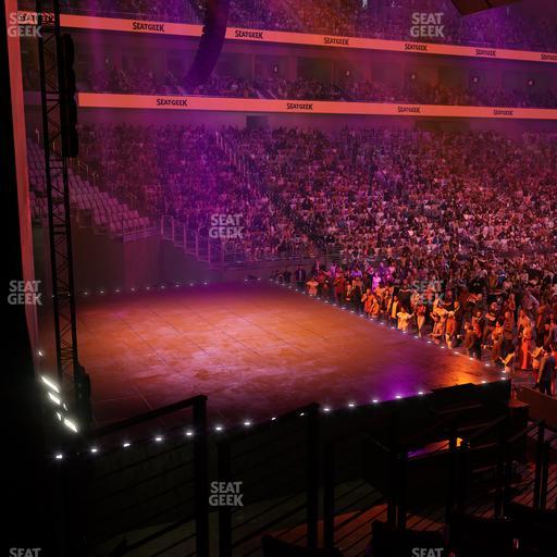 Dickies Arena - Section 129 Seat View