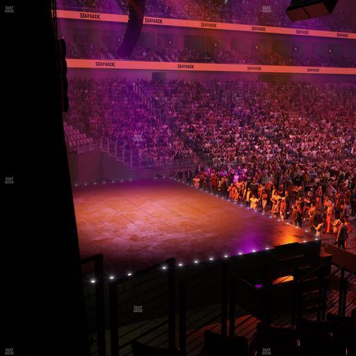 Dickies Arena - Section 129 Seat View