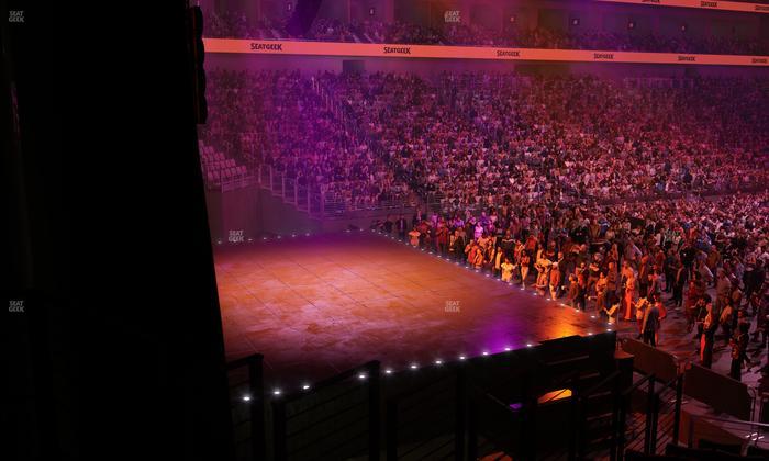 Dickies Arena - Section 129 Seat View