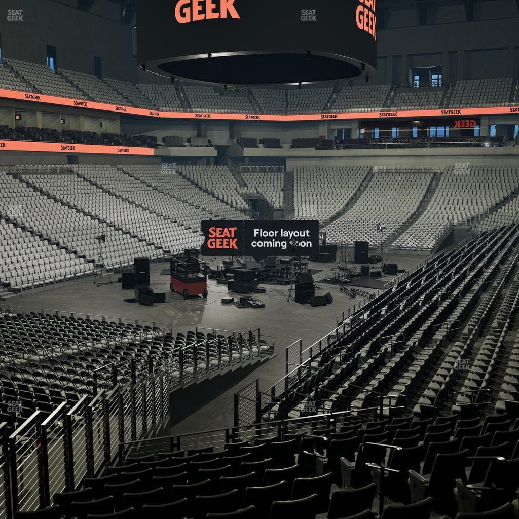 Dickies Arena - Section 129 Seat View