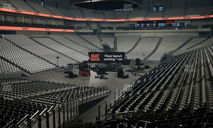 Dickies Arena - Section 129 Seat View