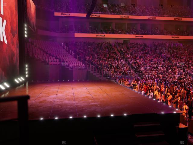 Dickies Arena - Section 129 Seat View